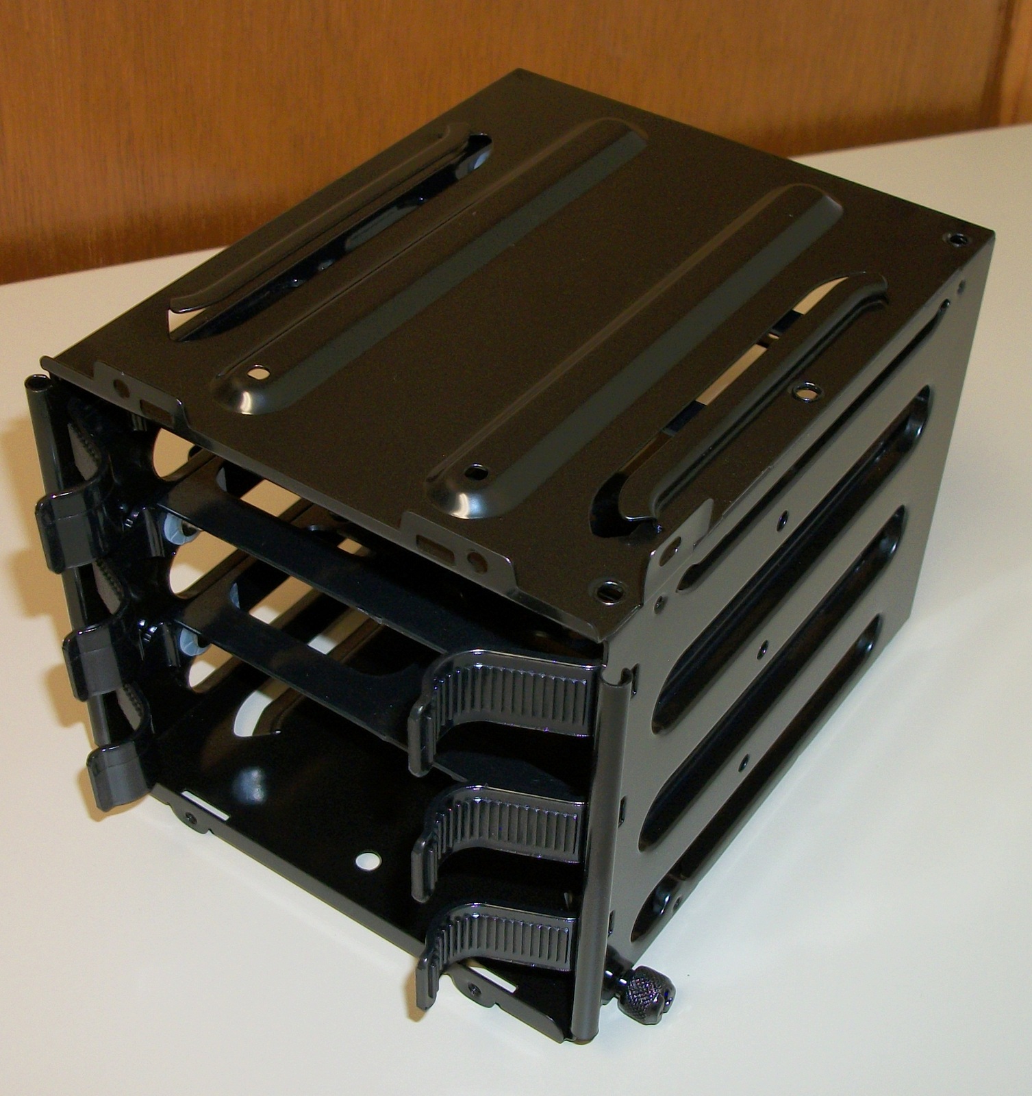 Black Steel 3.5" HDD Hard Disk Drive Bracket Holder 4 Corsair 600T 730T 760T ...