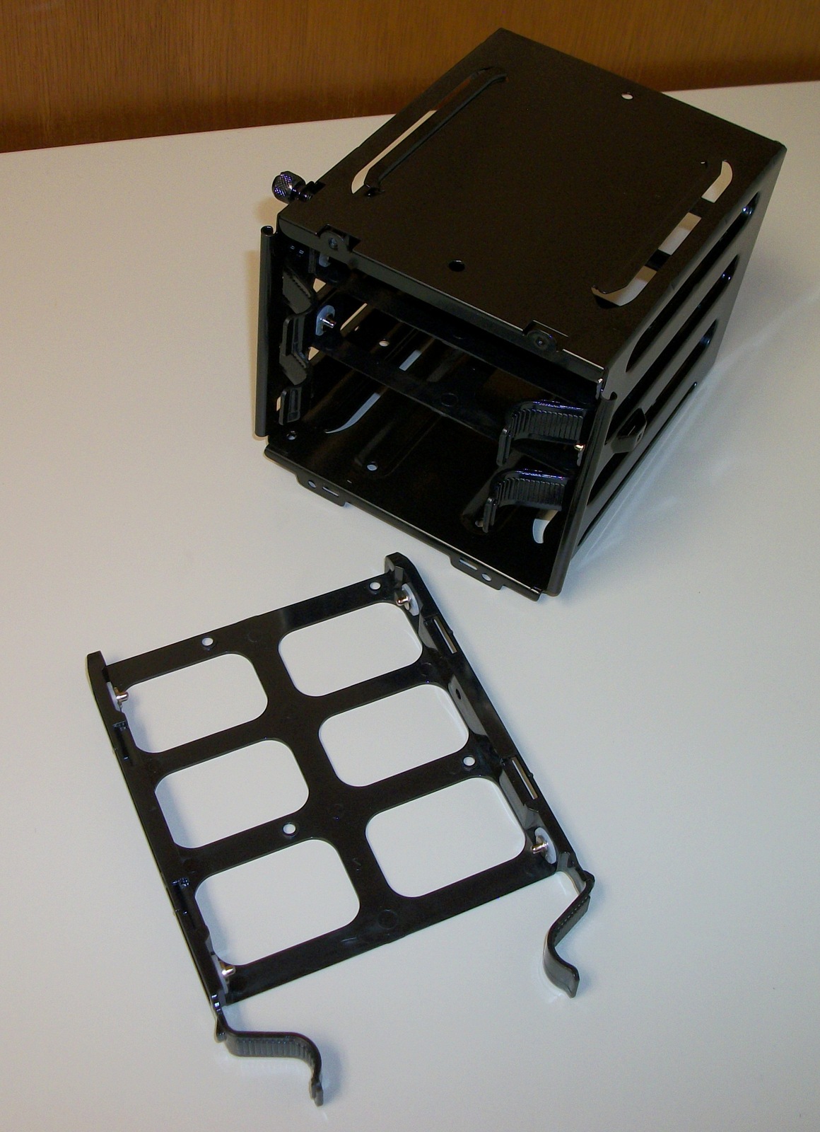 Black Steel 3.5" HDD Hard Disk Drive Bracket Holder 4 Corsair 600T 730T 760T ... - Image 2