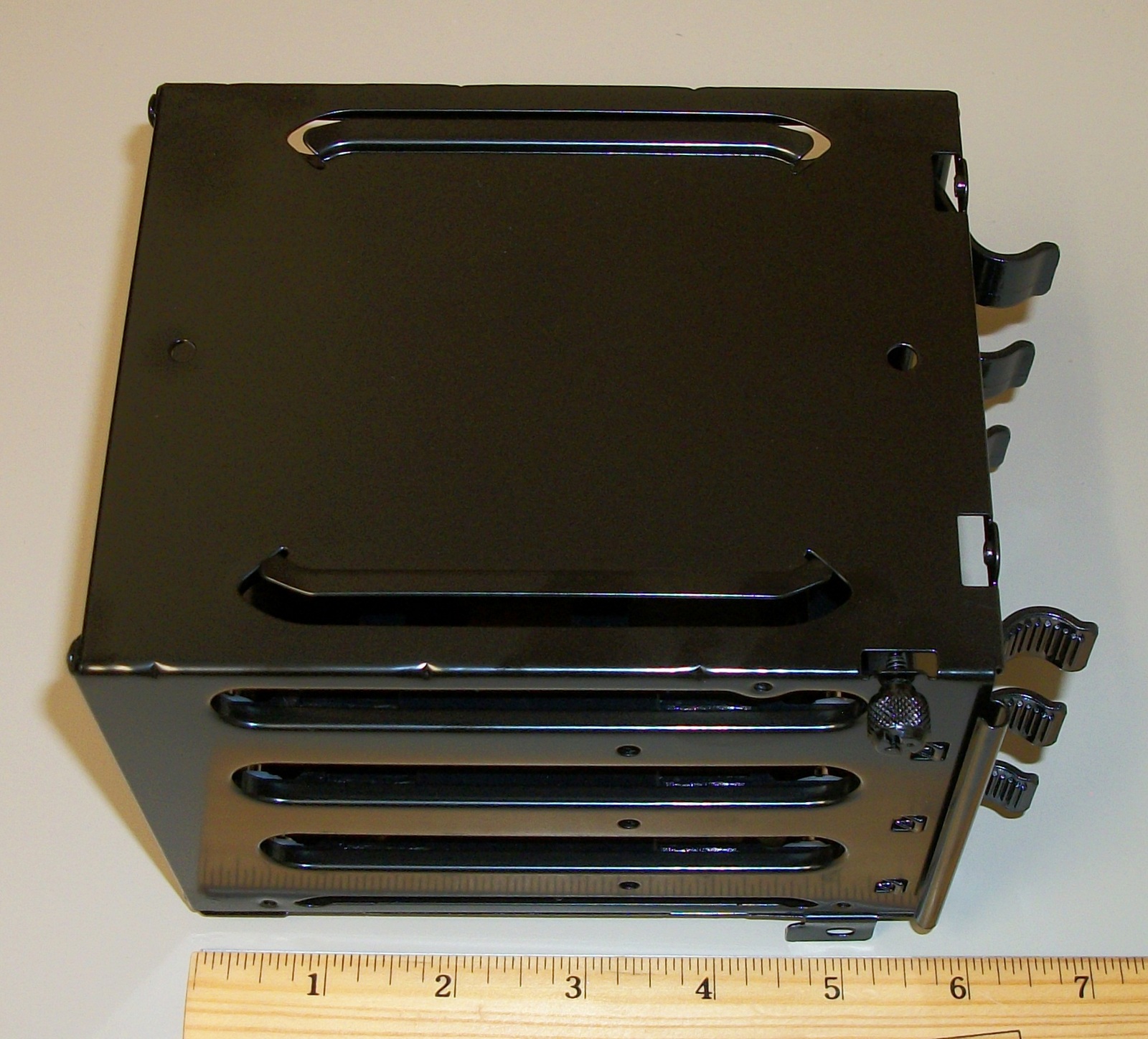 Black Steel 3.5" HDD Hard Disk Drive Bracket Holder 4 Corsair 600T 730T 760T ... - Image 4