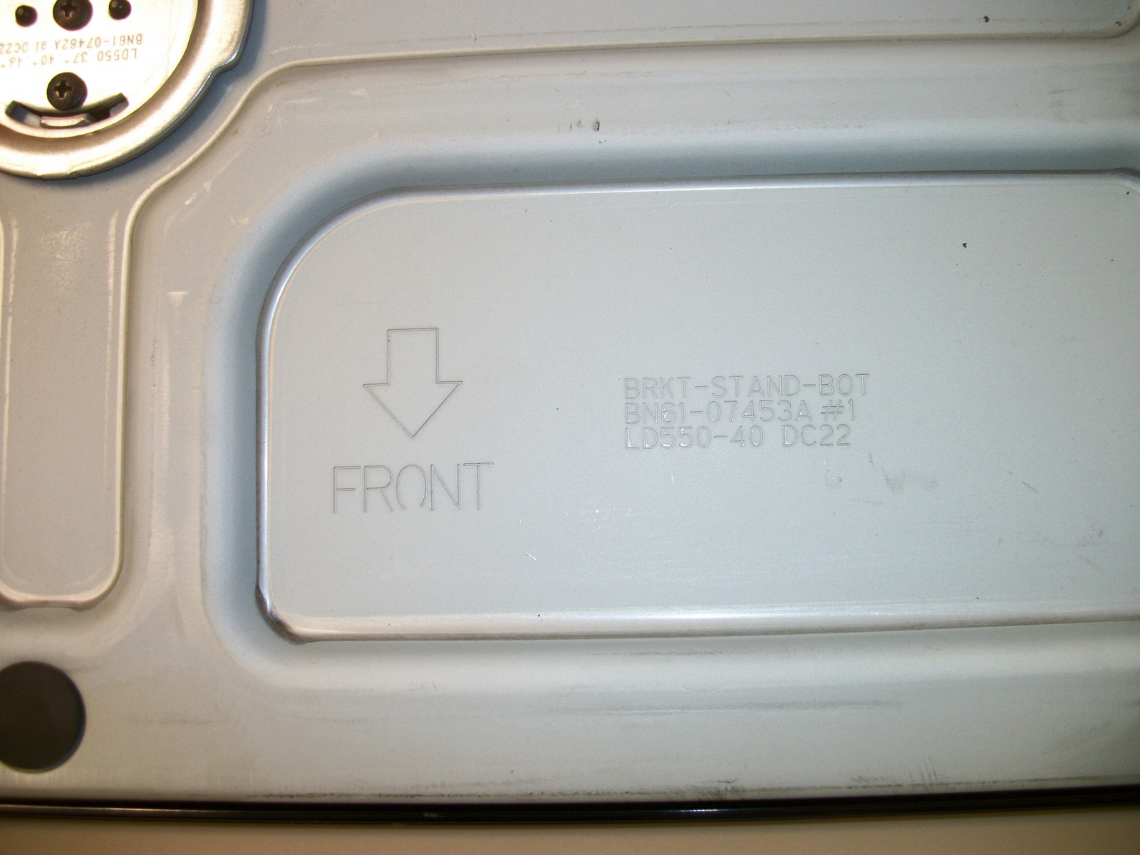 Original Stand Base for Samsung LN37D550K1F 37" Flat Panel LCD Television TV Screen - Image 7