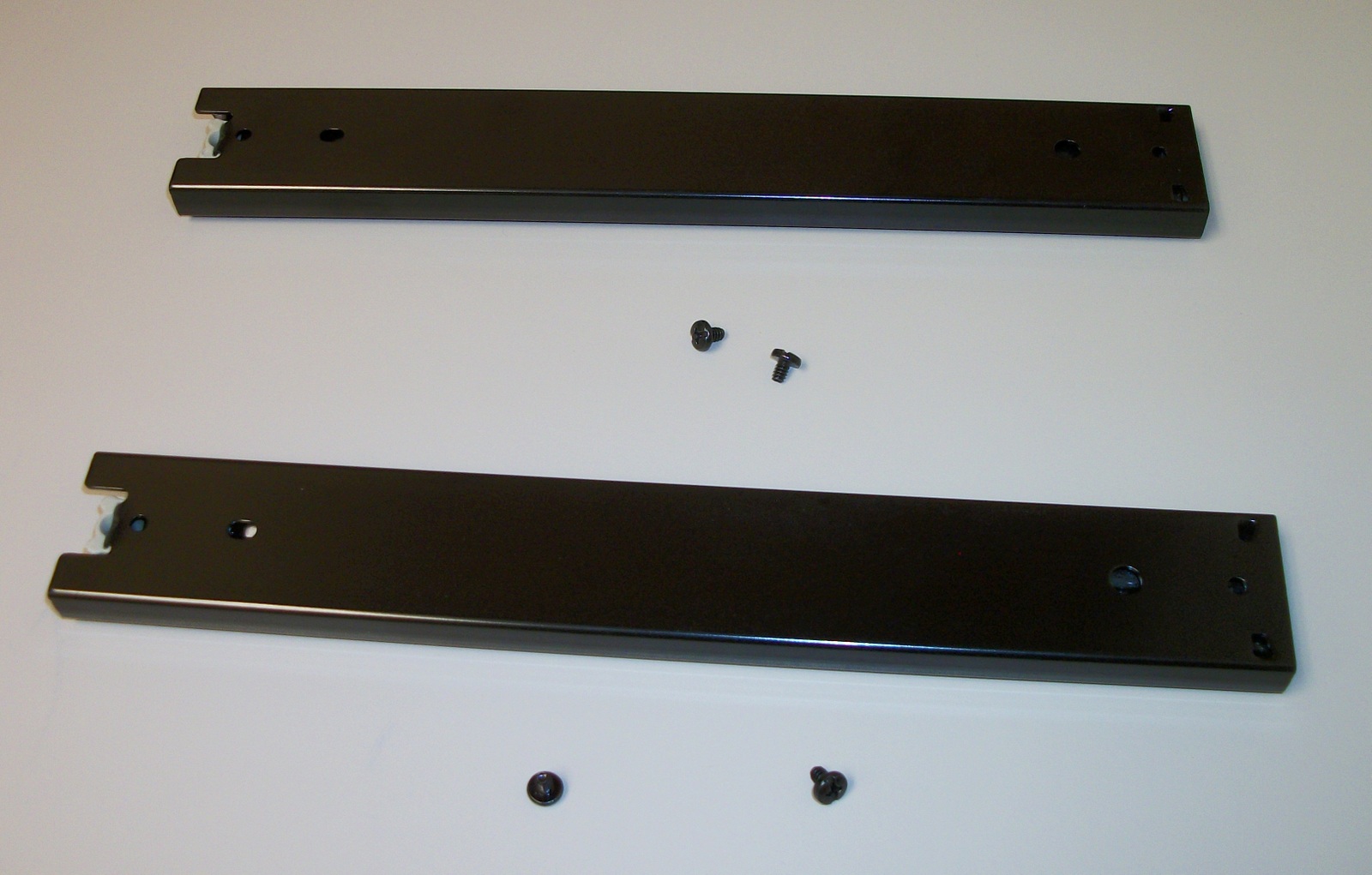 Black Telescoping Cooling Fan Tray Rails for Corsair Obsidian 1000D PC Case - Image 2