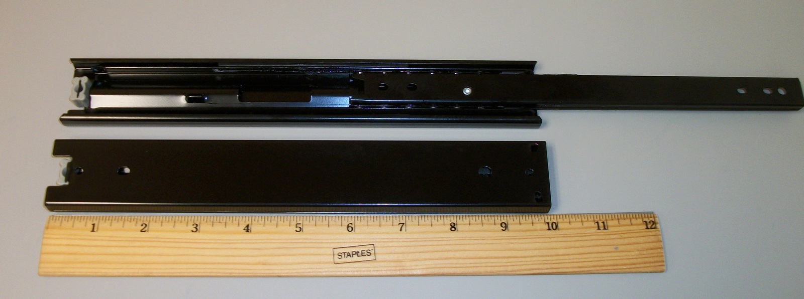 Black Telescoping Cooling Fan Tray Rails for Corsair Obsidian 1000D PC Case - Image 3