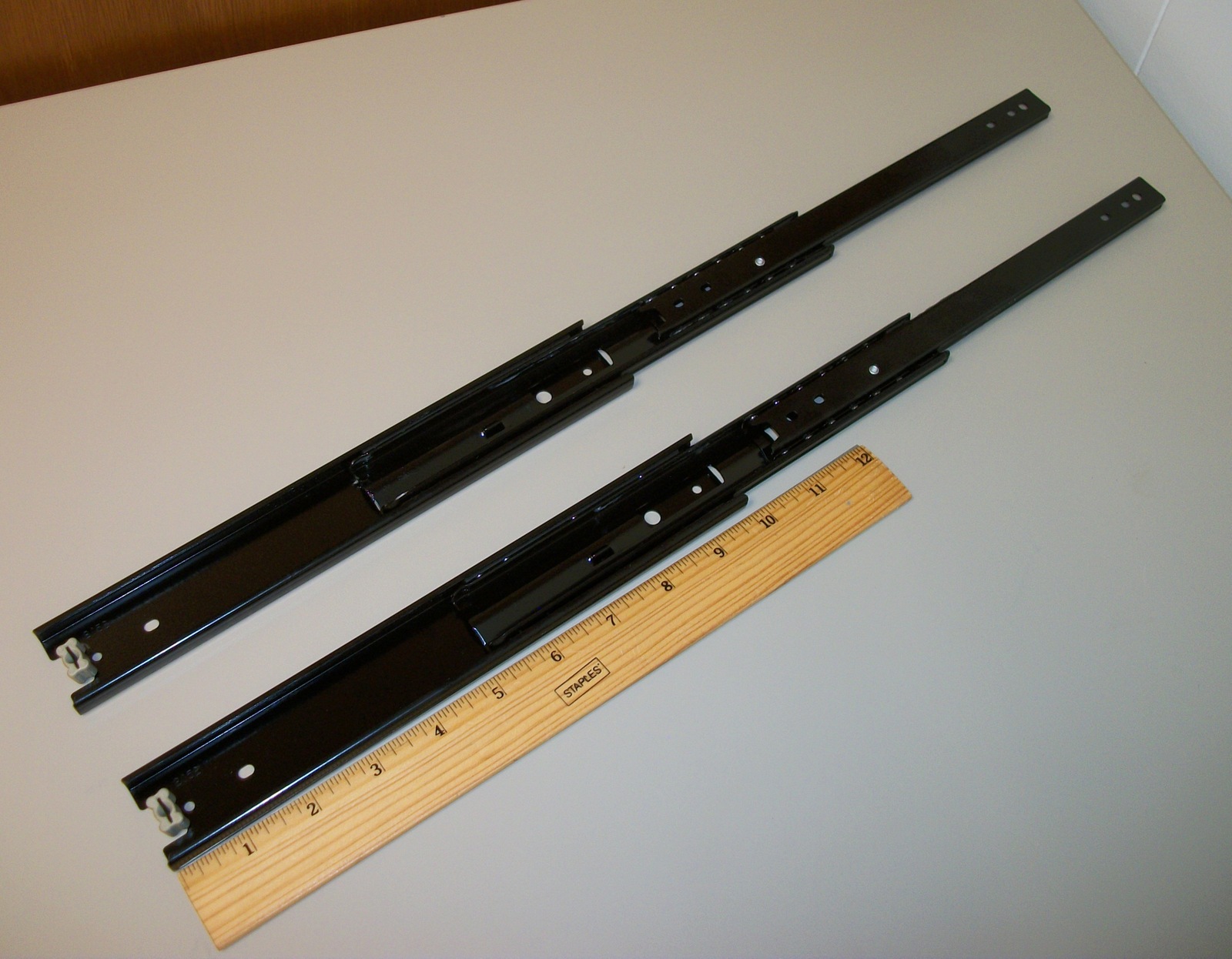 Black Telescoping Cooling Fan Tray Rails for Corsair Obsidian 1000D PC Case - Image 5