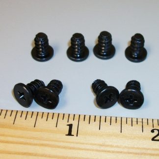 Lot of 8 Black Steel Case Cooling Fan Screws 4 Corsair Desktop PC Computer Cases