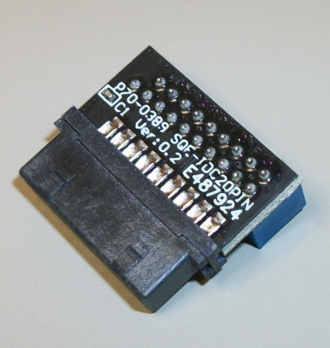 90-Degree USB 3.0 Motherboard Adapter for Corsair 5000D X Airflow Computer Cases - Image 2