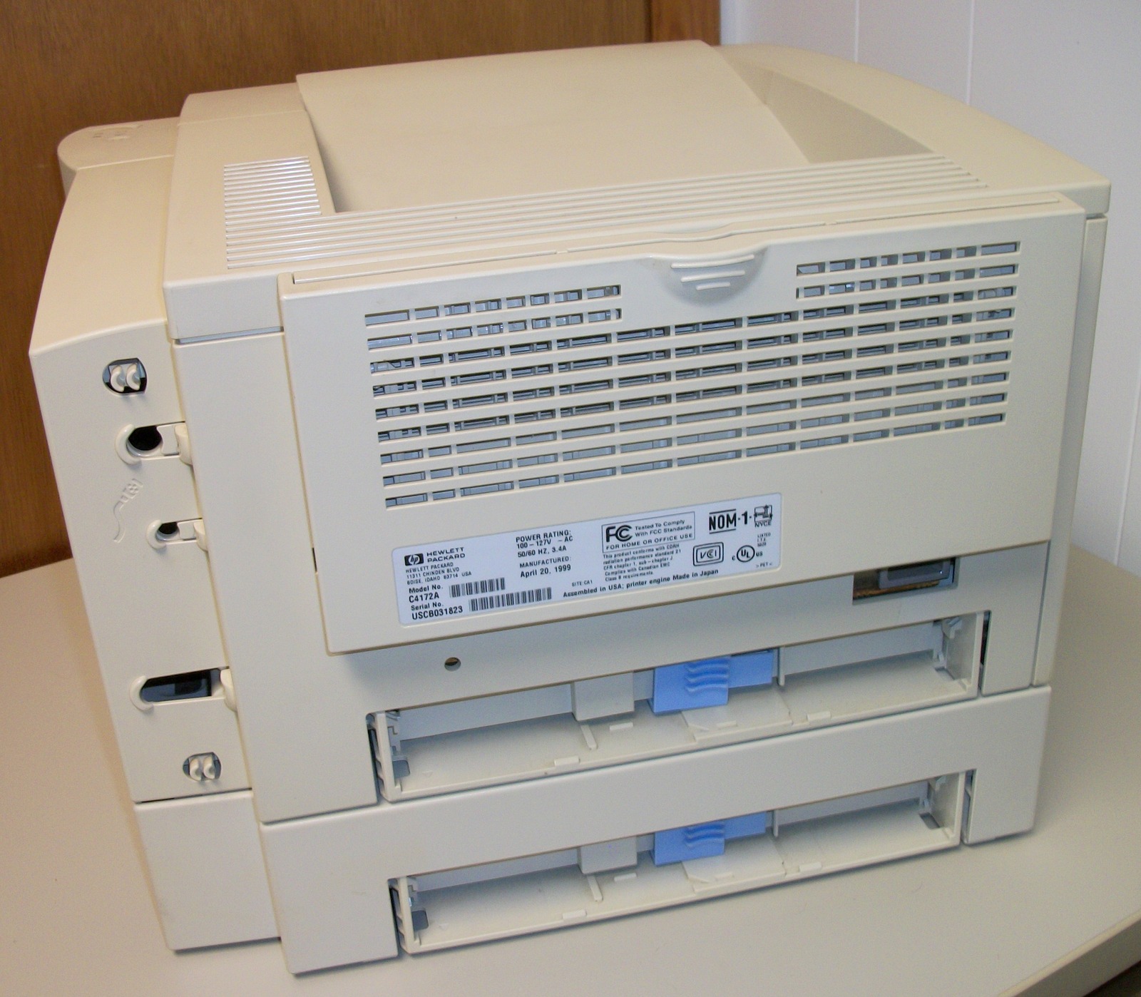 HP Hewlett Packard LaserJet 2100tn Dual Tray Network Parallel Port B/W Printer - Image 11