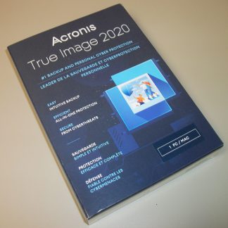 Acronis True Image 2020 For 1 Computer PC Backup Recovery Software New in Box