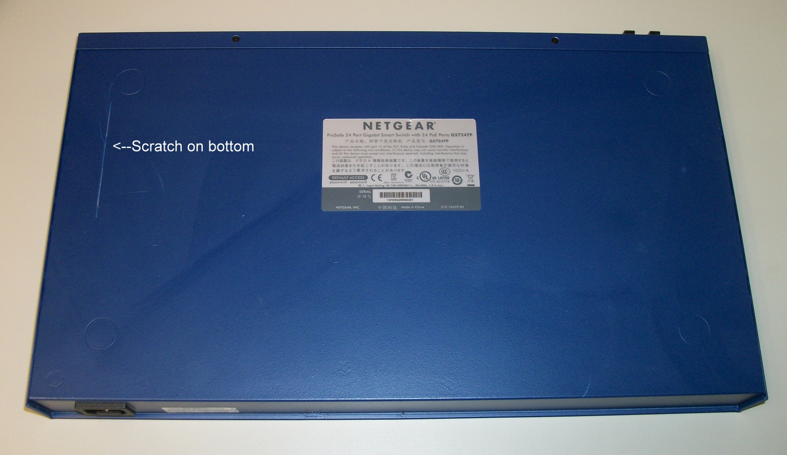 Netgear ProSafe GS724TP 24 Port Gigabit PoE SFP Wired Rack Mount Network Switch - Image 5