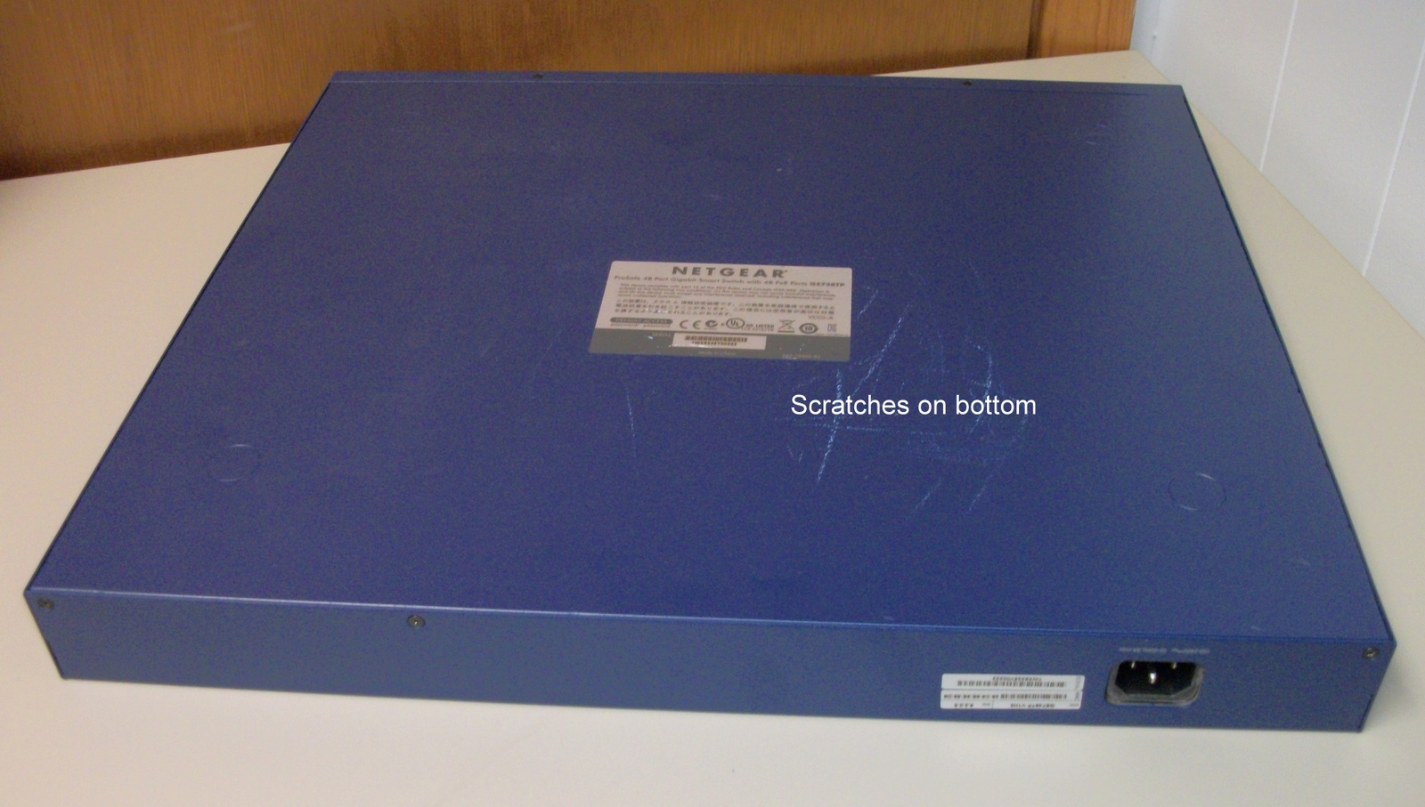 Netgear ProSafe GS748TP 48 Port Gigabit PoE SFP Wired Rack Mount Network Switch - Image 3