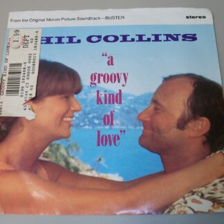 Phil Collins – A Groovy Kind of Love 7″ Vinyl Single (1988, Atlantic Records)