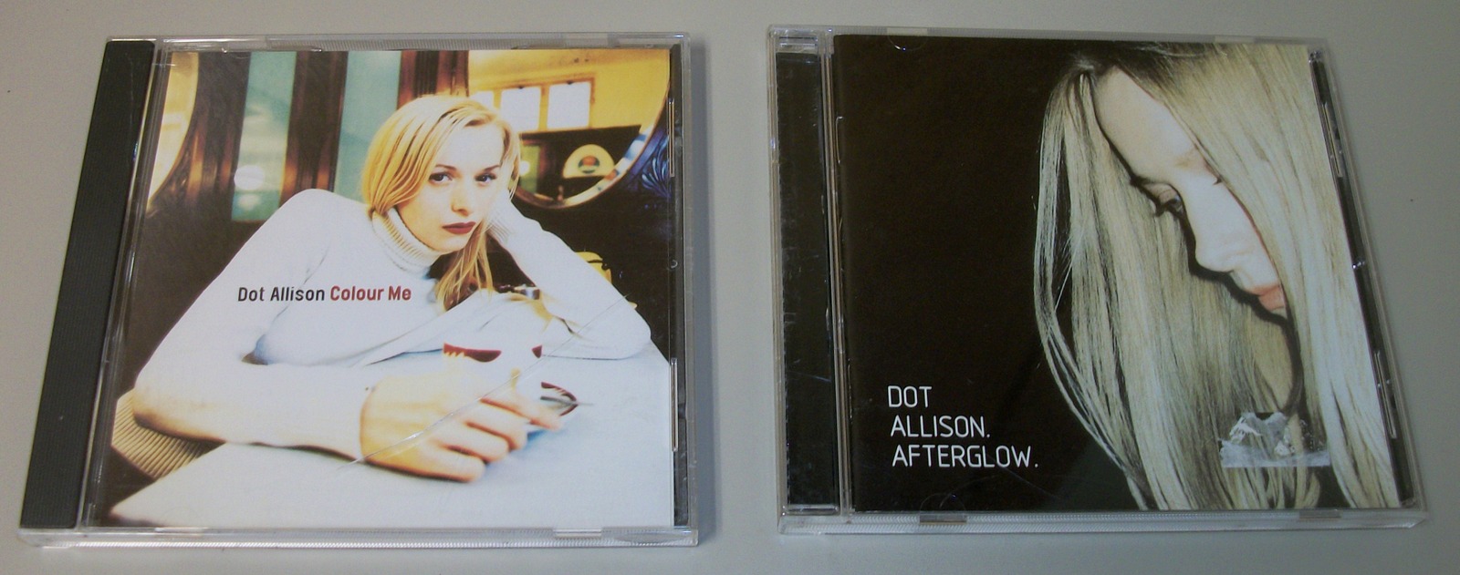 Lot of 2 Dot Allison CDs: Colour Me & Afterglow Pop Rock Made in USA Arista 1999