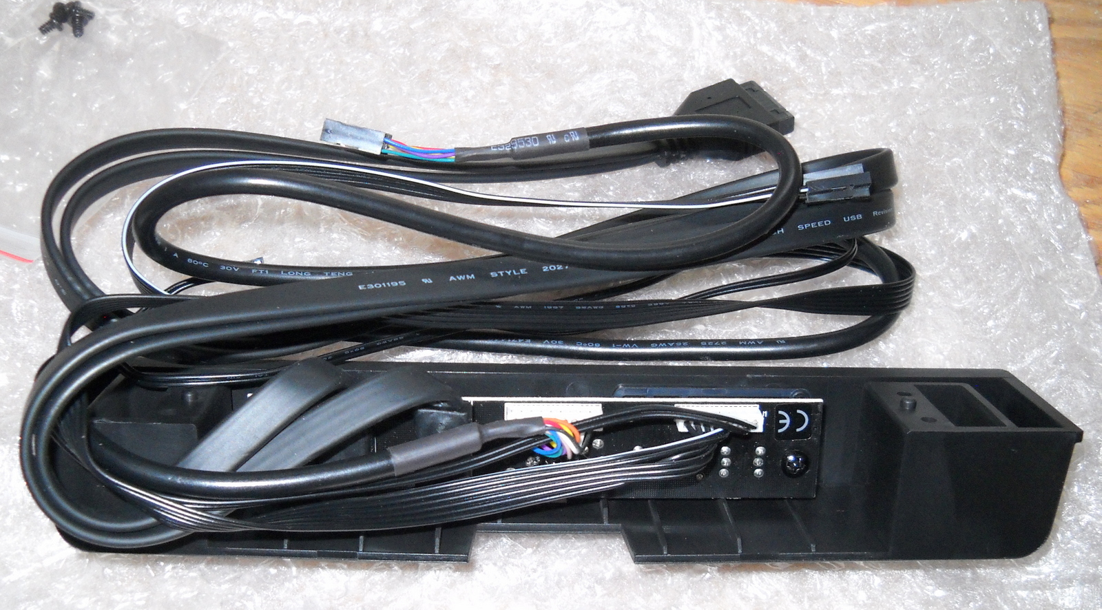 New Black Front I/O IO Panel USB Audio Power Reset Switch 4 Corsair Carbide 275R - Image 4