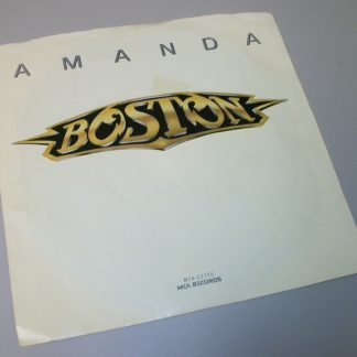Boston Amanda My Destination 45 RPM Vinyl 7" MCA Records 52756 1986 Printed USA