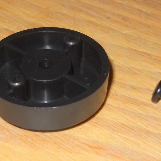 One 1 Black Plastic Feet Foot for Corsair Crystal 280X Desktop PC Computer Case