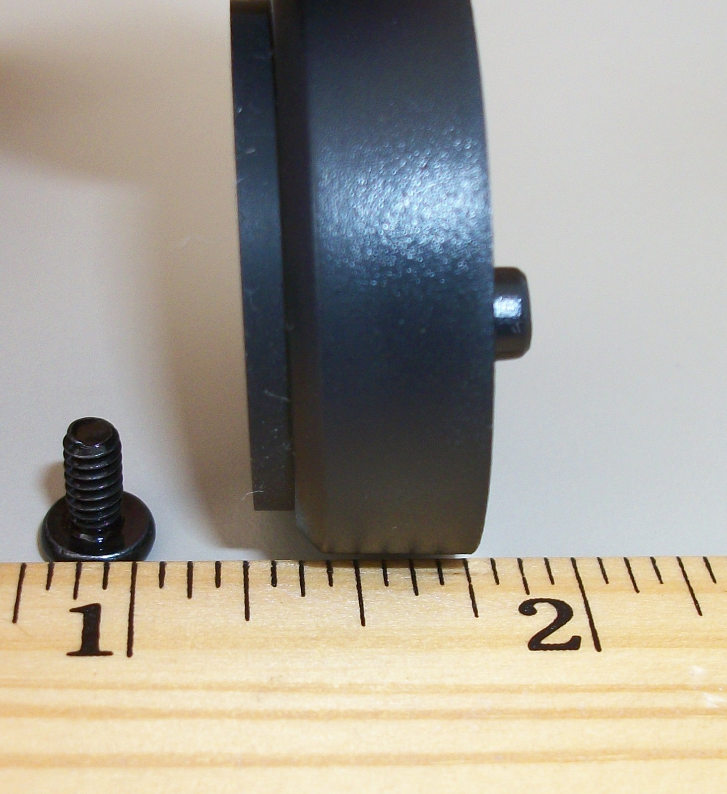 One 1 Black Plastic Feet Foot for Corsair Crystal 280X Desktop PC Computer Case - Image 2