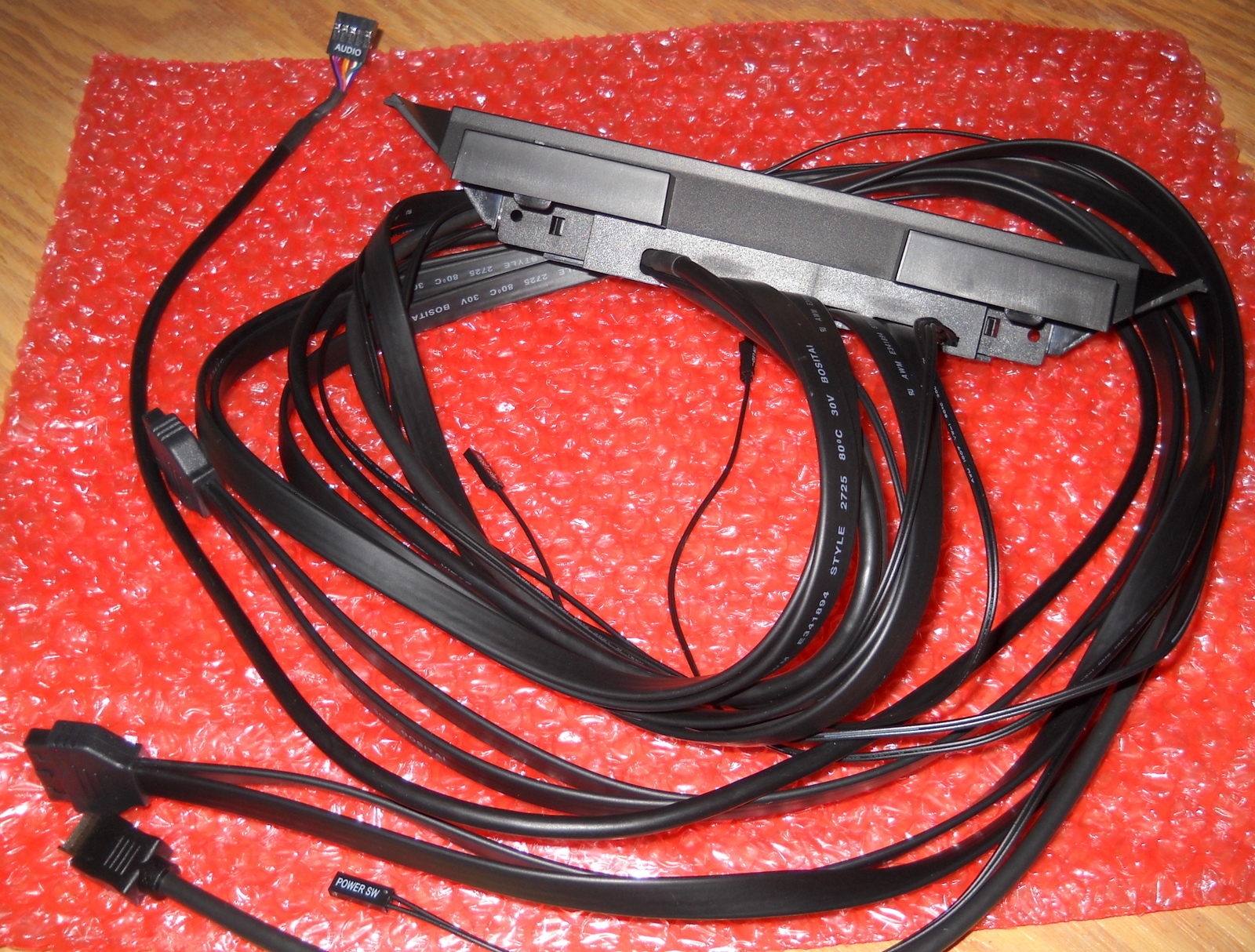 New Black I/O IO Panel USB Audio Power Reset for Corsair iCue 7000X D Airflow - Image 4