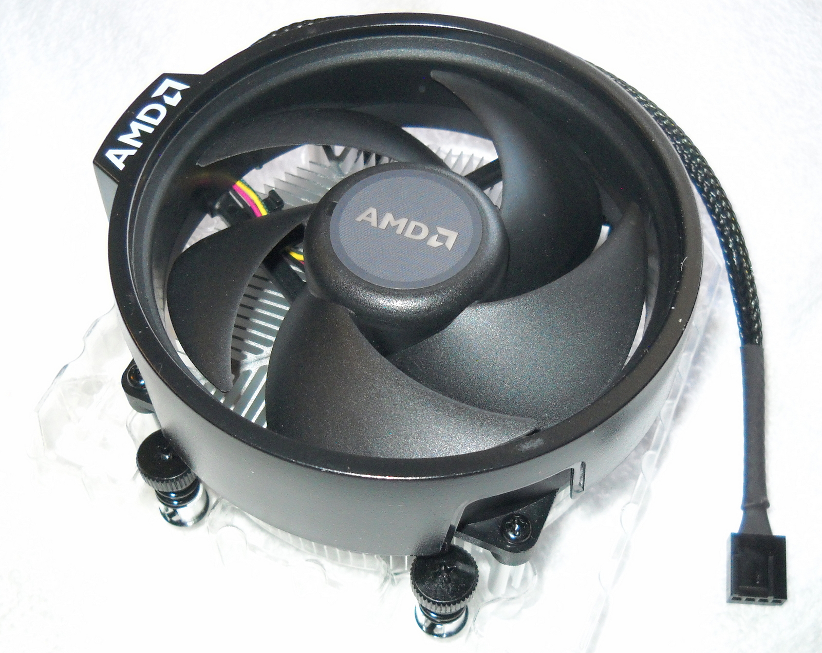AMD Wraith Stealth CPU Cooler, Heatsink Fan, From Ryzen 5 5600G Socket AM4 CPU - Image 2