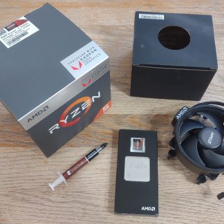 AMD Ryzen 5 2400G APU CPU Socket AM4 Processor YD2400C5FBBOX w/ Heatsink, Fan