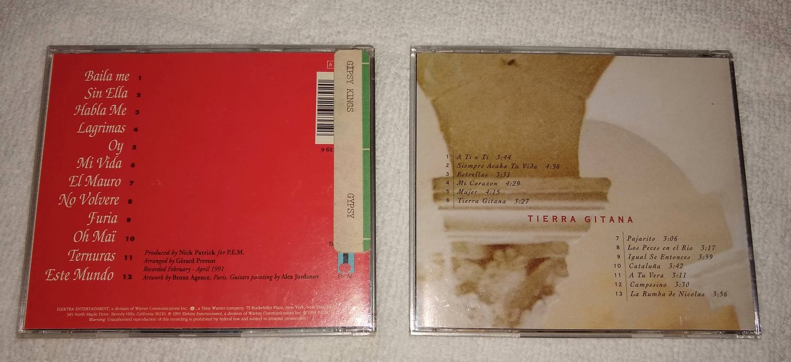 Lot of 2 Gipsy Kings CDs: Tierra Gitana & Este Mundo 1991 1996 Spanish Guitar - Image 3