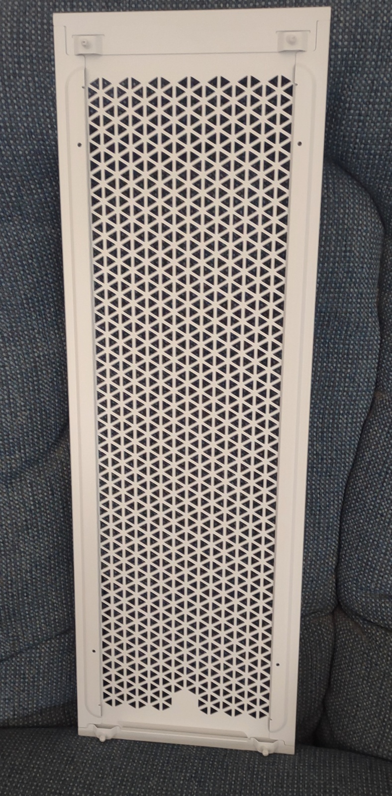 White Metal Front Panel Grate Cover for Corsair 7000D Airflow Computer Cases - Image 2