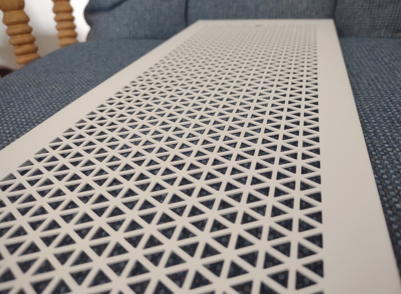 White Metal Front Panel Grate Cover for Corsair 7000D Airflow Computer Cases - Image 4