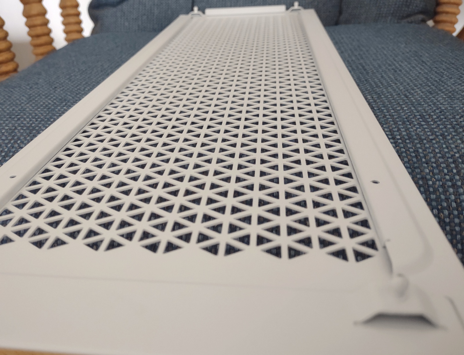 White Metal Front Panel Grate Cover for Corsair 7000D Airflow Computer Cases - Image 5