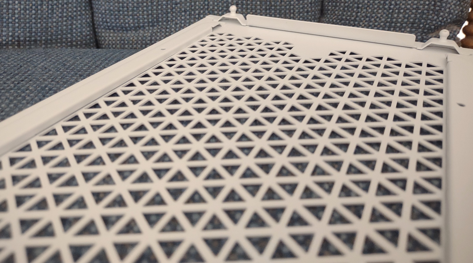 White Metal Front Panel Grate Cover for Corsair 7000D Airflow Computer Cases - Image 6