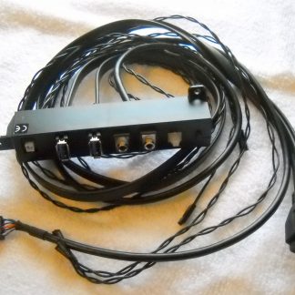 New Front I/O IO Panel USB Audio Power Reset Switch for Corsair SPEC-OMEGA Case