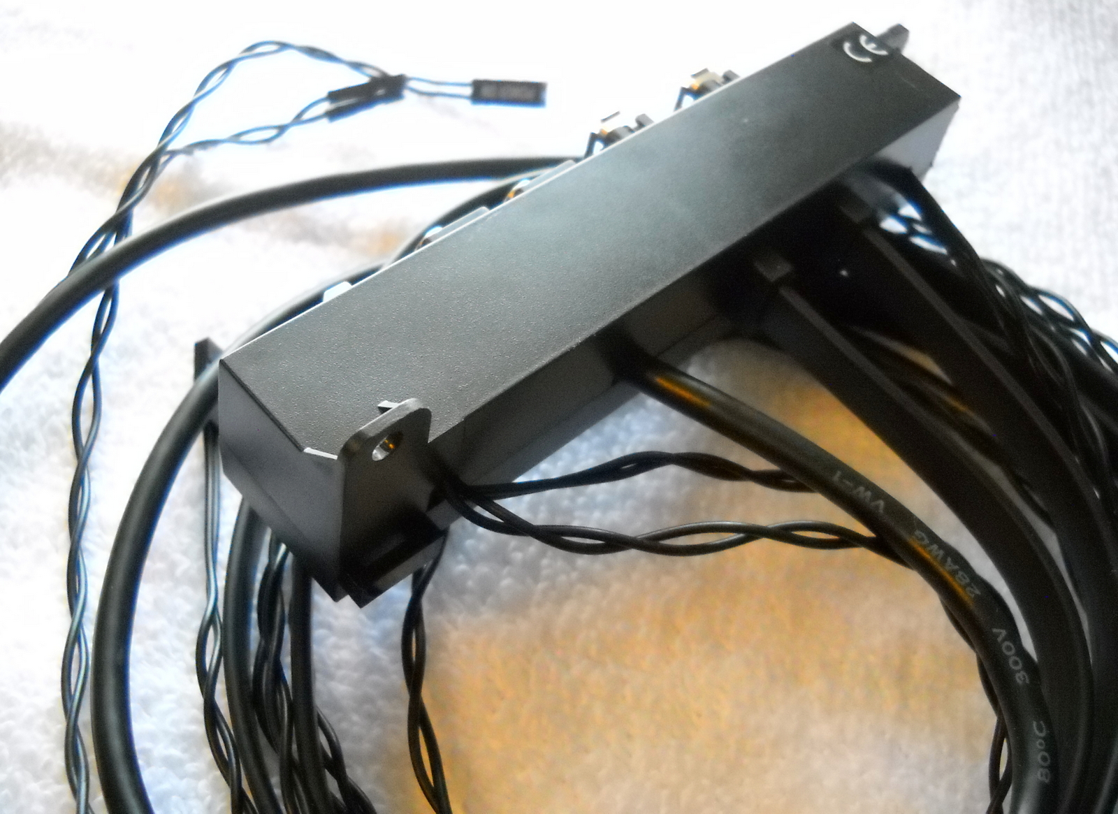 New Front I/O IO Panel USB Audio Power Reset Switch for Corsair SPEC-OMEGA Case - Image 3