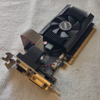 MSI Micro Star Low Profile AMD Radeon R7 240 Discrete PCIe Graphics Video Card