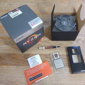 AMD Ryzen 5 2400G APU CPU Socket AM4 Processor YD2400C5FBBOX w/ Heatsink, Fan