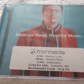 Matthew Good Hospital Music Alternative Pop Rock Indie Music CD 2007 Canada