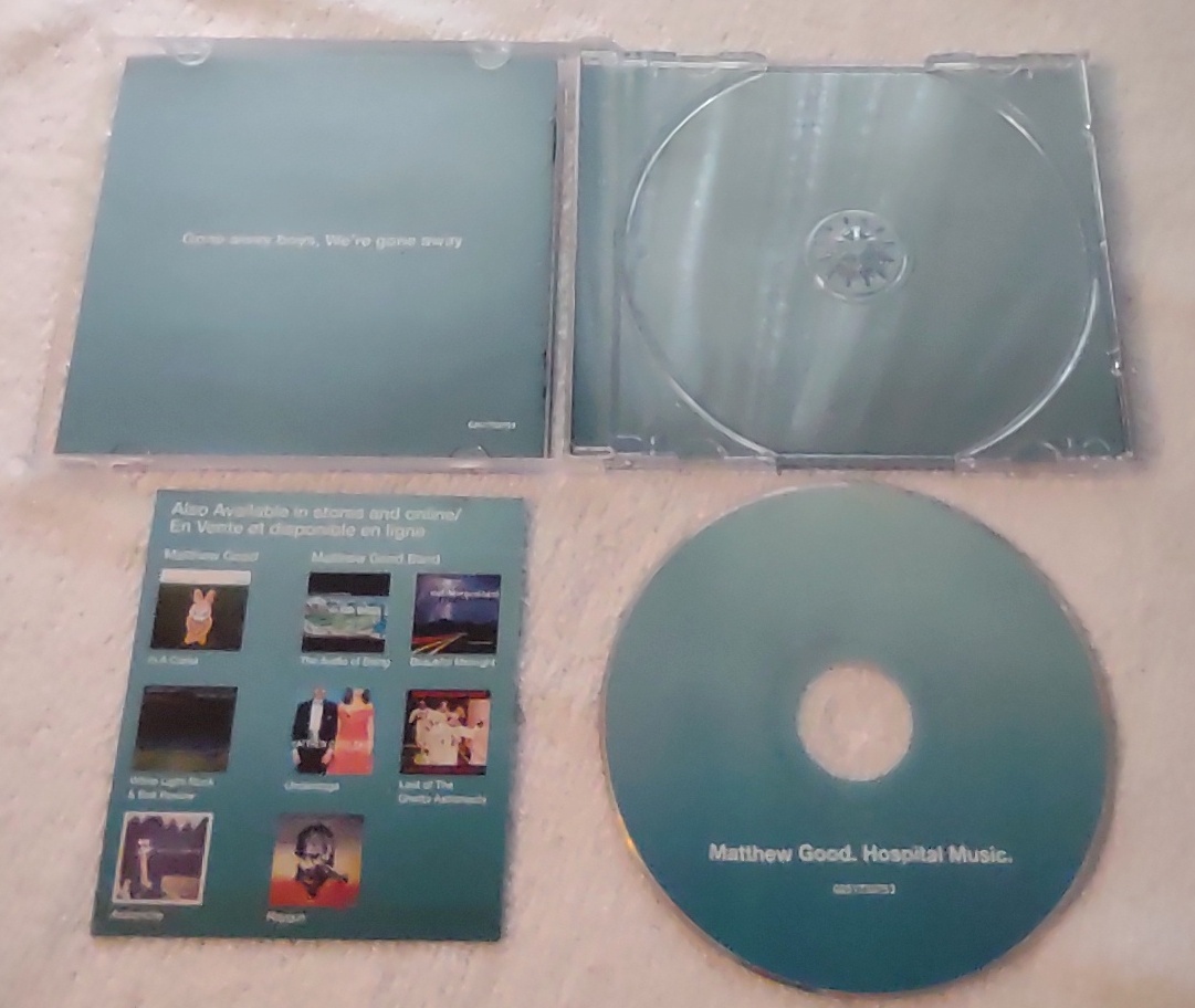 Matthew Good Hospital Music Alternative Pop Rock Indie Music CD 2007 Canada - Image 4
