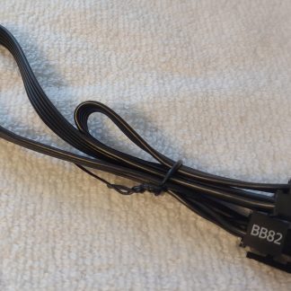 2 x SATA Ends HDD/SSD Modular Power Cable 4 Seasonic Core GM-550 Power Supply