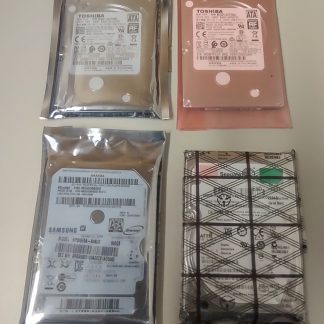 Lot 4 500GB Notebook Laptop 2.5" SATA Hard Disk Drives Toshiba Samsung Seagate