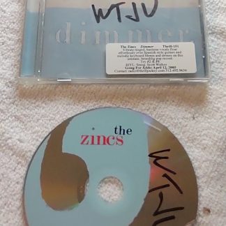 The Zincs Dimmer Alternative Alt Pop Rock Indie Music CD 2005 Made Canada