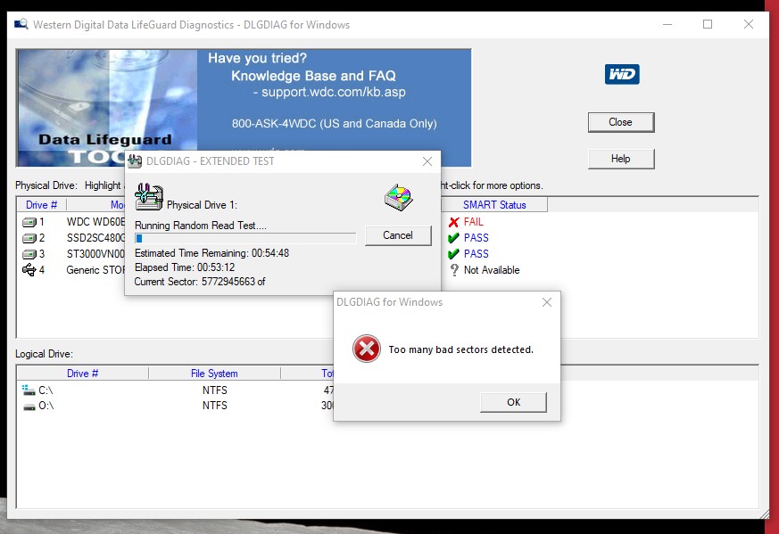 Western Digital Red 6TB Desktop NAS 3.5" SATA Hard Disk Drive HDD PARTS / REPAIR - Image 4