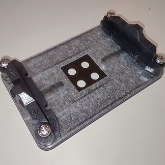 CPU Fan Mounting Brackets Clips Screws Plate for ASRock B550M-ITX/ac Motherboard