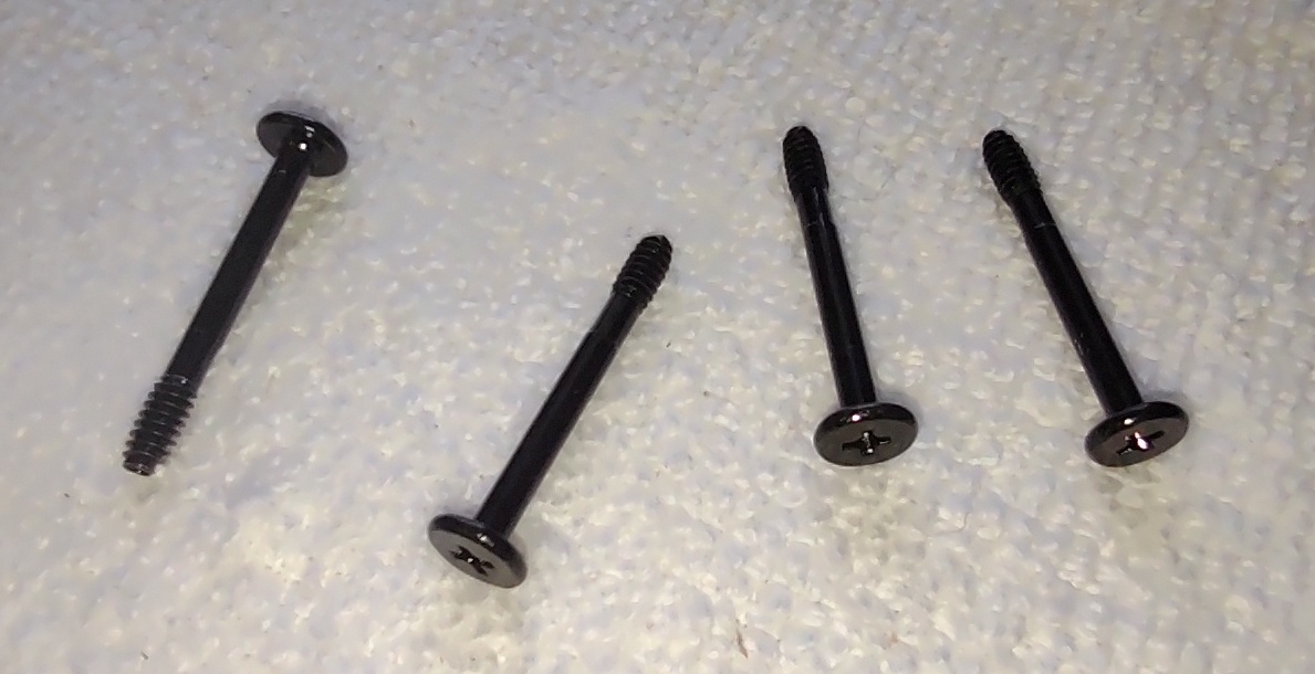 Lot of 4 Long (30mm) Cooling Fan Screws for Corsair Carbide 270R Computer Case