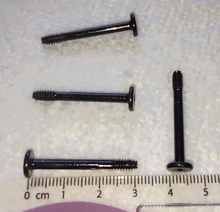 Lot of 4 Long (30mm) Cooling Fan Screws for Corsair Carbide 270R Computer Case - Image 2