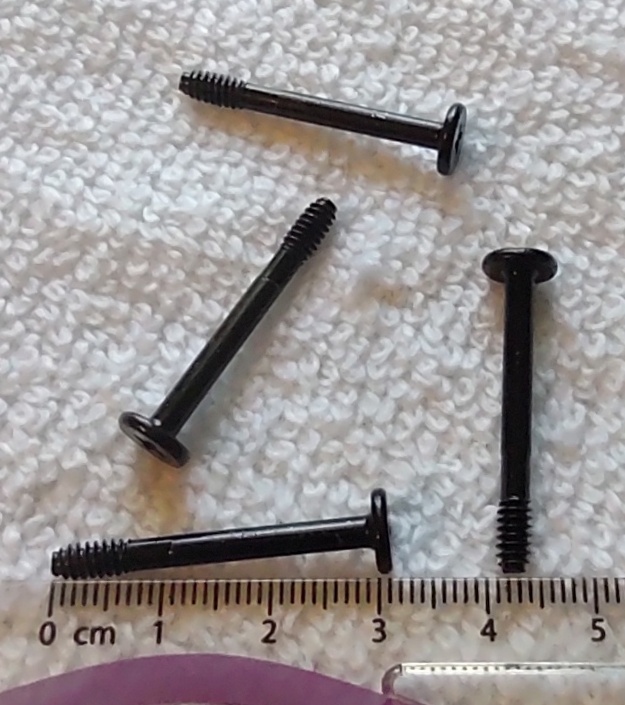 Lot of 4 Long (30mm) Cooling Fan Screws for Corsair Carbide 270R Computer Case - Image 3