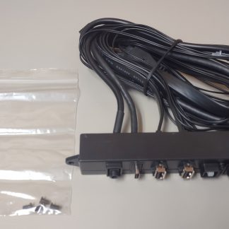 New Black I/O IO Panel USB Audio Power Reset for Corsair Carbide 678C PC Cases