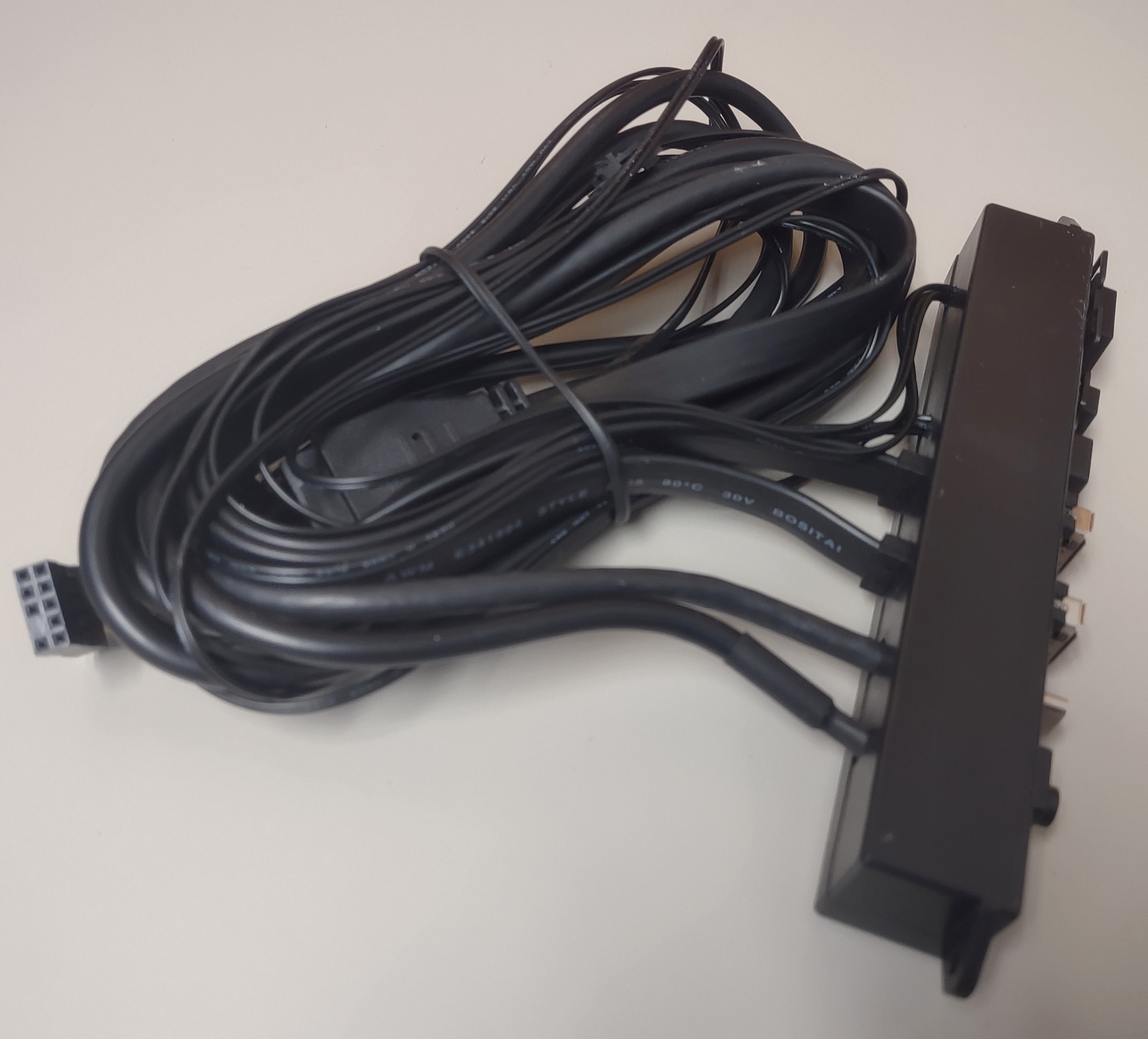 New Black I/O IO Panel USB Audio Power Reset for Corsair Carbide 678C PC Cases - Image 4