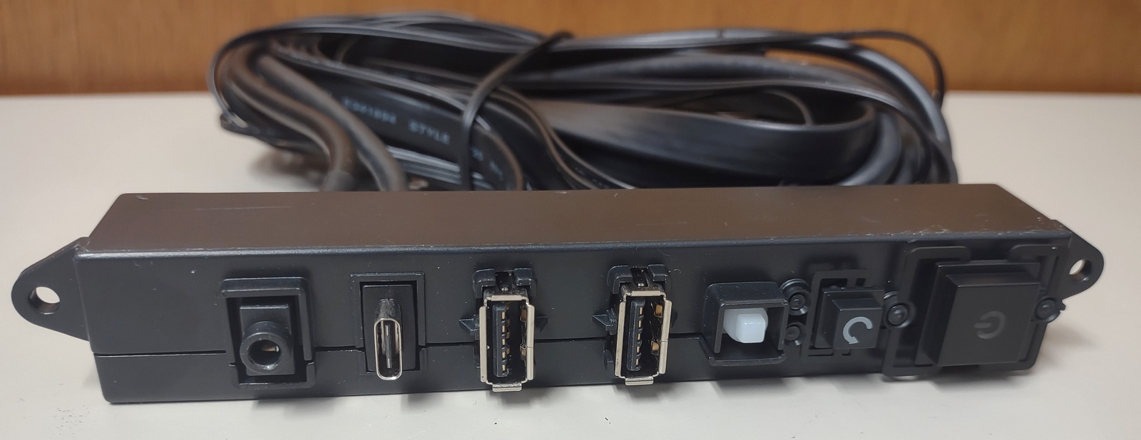 New Black I/O IO Panel USB Audio Power Reset for Corsair Carbide 678C PC Cases - Image 5