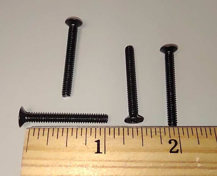 Lot of 4 Long (30mm) Cooling Fan Screws for Corsair Obsidian 1000D Computer Case - Image 3
