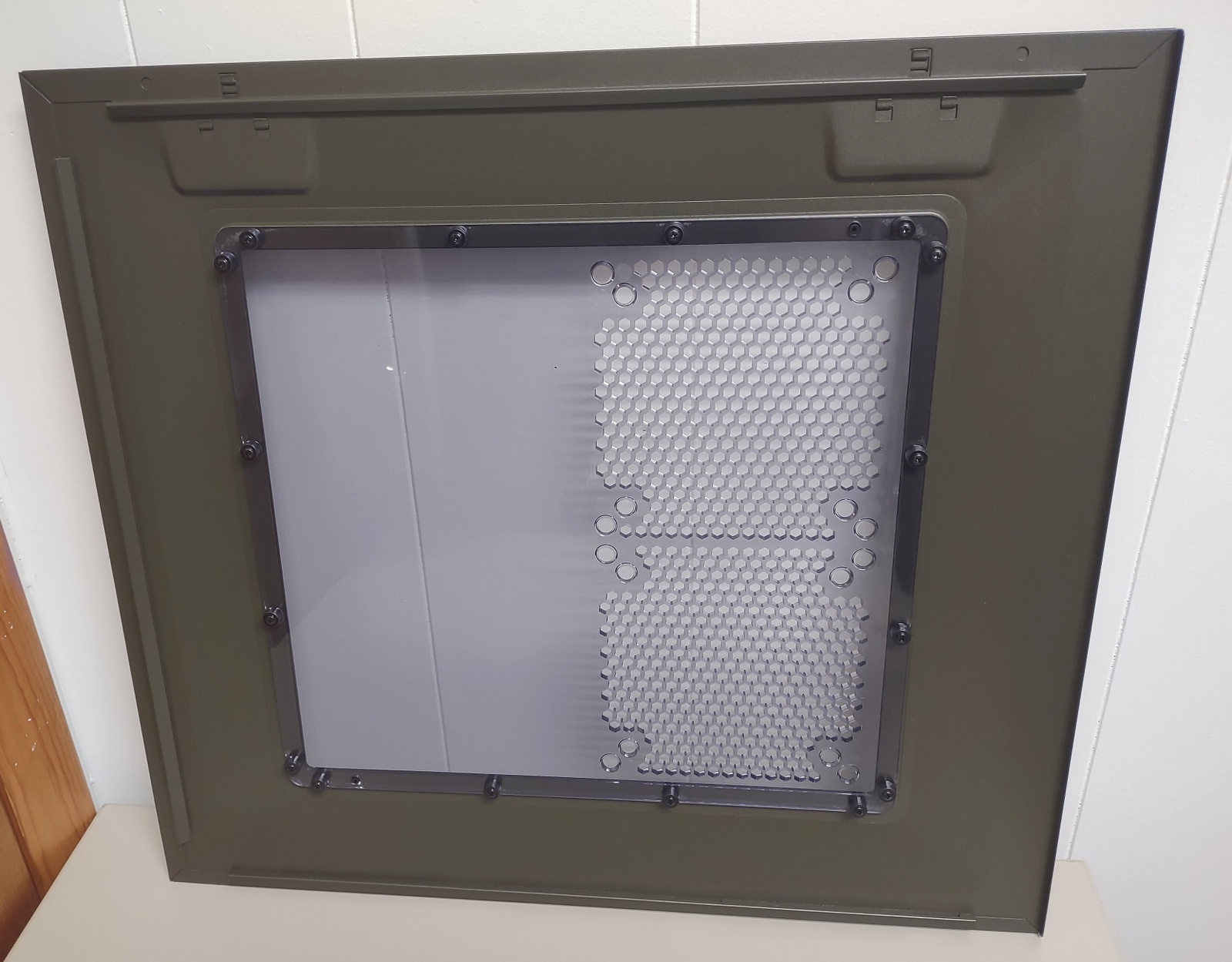 Green Steel Metal Window Side Panel Cover For Corsair Vengeance C70 PC Cases - Image 2