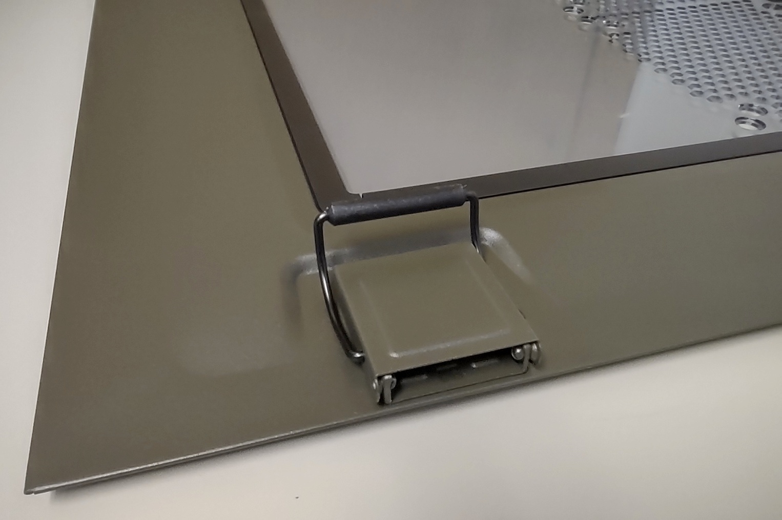 Green Steel Metal Window Side Panel Cover For Corsair Vengeance C70 PC Cases - Image 4