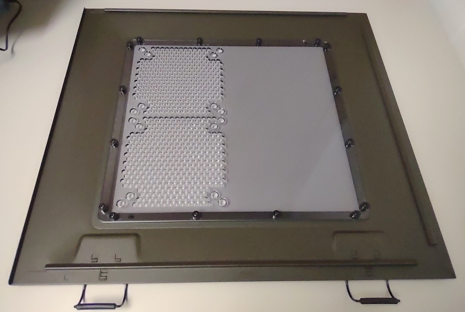 Green Steel Metal Window Side Panel Cover For Corsair Vengeance C70 PC Cases - Image 7