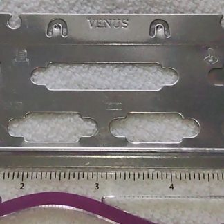 Venus Steel Universal ATX IO I/O Motherboard Shield for Desktop Computer Case