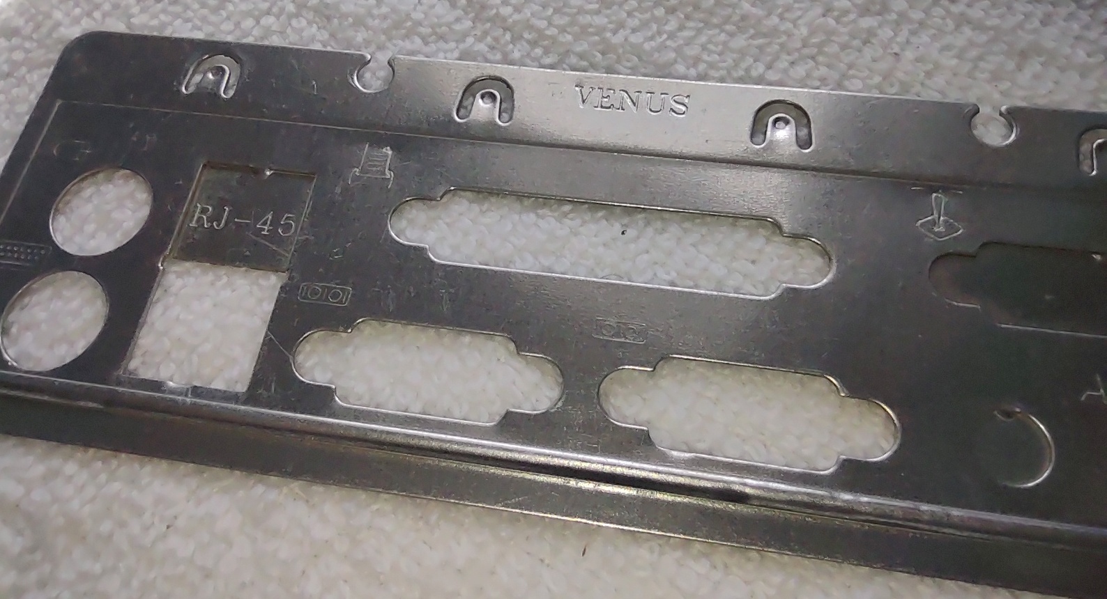 Venus Steel Universal ATX IO I/O Motherboard Shield for Desktop Computer Case - Image 4